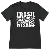 Irish Kisses and Shamrock Wishes Saint Patrick's Day Shirt