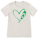 Shamrock Heart Saint Patrick's Day Shirt