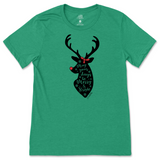 Merry And Bright Deer Christmas T-Shirt