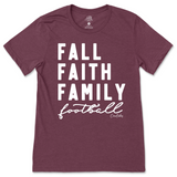 Fall, Faith, Family, Football T-Shirt