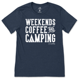 Weekends, Coffee, & Camping T-Shirt