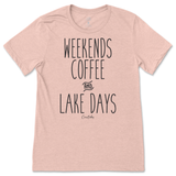 Weekends, Coffee, and Lake Days T-Shirt