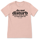 Do Not Disturb T-Shirt