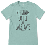 Weekends, Coffee, and Lake Days T-Shirt