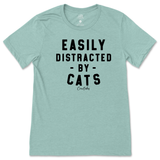 Easily Distracted By Cats T-Shirt