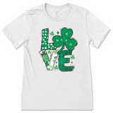 Shamrock Love Saint Patrick's Day Shirt