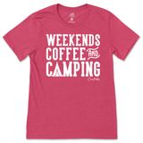 Weekends, Coffee, & Camping T-Shirt