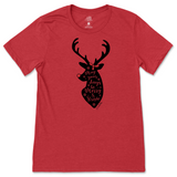 Merry And Bright Deer Christmas T-Shirt