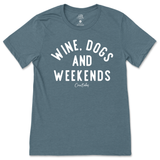 Wine, Dogs, and Weekends T-Shirt