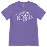 Resting Witch Face Halloween T-Shirt