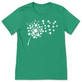 Shamrock Dandelion Saint Patrick's Day Shirt