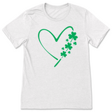 Shamrock Heart Saint Patrick's Day Shirt