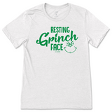 Resting Grinch Face Christmas T-Shirt