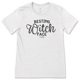 Resting Witch Face Halloween T-Shirt