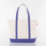 Medium Heavyweight Canvas Tote - Violet