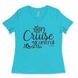 On Cruise Control Ladies V-Neck T-Shirt