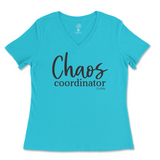 Chaos Coordinator Ladies V-Neck T-Shirt