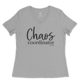 Chaos Coordinator Ladies V-Neck T-Shirt