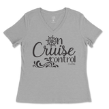 On Cruise Control Ladies V-Neck T-Shirt