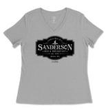 Sanderson Bed and Breakfast Halloween Ladies V-Neck T-Shirt