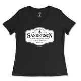 Sanderson Bed and Breakfast Halloween Ladies V-Neck T-Shirt