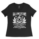 Halloweentown Halloween Ladies V-Neck T-Shirt