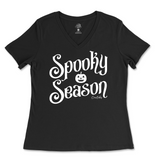 Spooky Season Halloween Ladies V-Neck T-Shirt