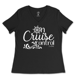 On Cruise Control Ladies V-Neck T-Shirt