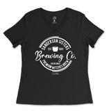 Sanderson Sisters Brewing Company Halloween Ladies V-Neck T-Shirt