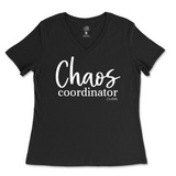 Chaos Coordinator Ladies V-Neck T-Shirt