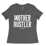 Mother Hustler Ladies V-Neck T-Shirt