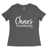 Chaos Coordinator Ladies V-Neck T-Shirt