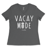 Vacay Mode Ladies V-Neck T-Shirt