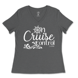 On Cruise Control Ladies V-Neck T-Shirt