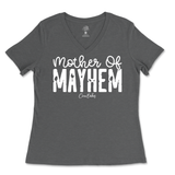 Mother of Mayhem Ladies V-Neck T-Shirt