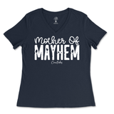 Mother of Mayhem Ladies V-Neck T-Shirt