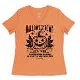 Halloweentown Halloween Ladies V-Neck T-Shirt