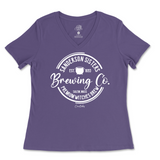 Sanderson Sisters Brewing Company Halloween Ladies V-Neck T-Shirt