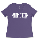 Momster Halloween Ladies V-Neck T-Shirt