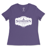 Sanderson Bed and Breakfast Halloween Ladies V-Neck T-Shirt