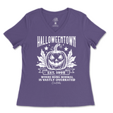 Halloweentown Halloween Ladies V-Neck T-Shirt